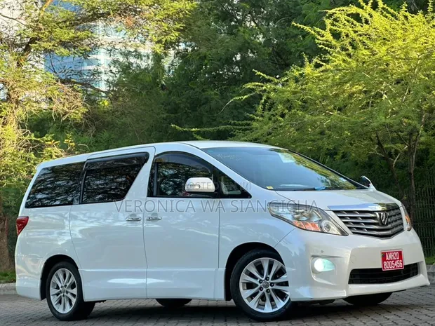 Toyota Alphard 2009 White - 1