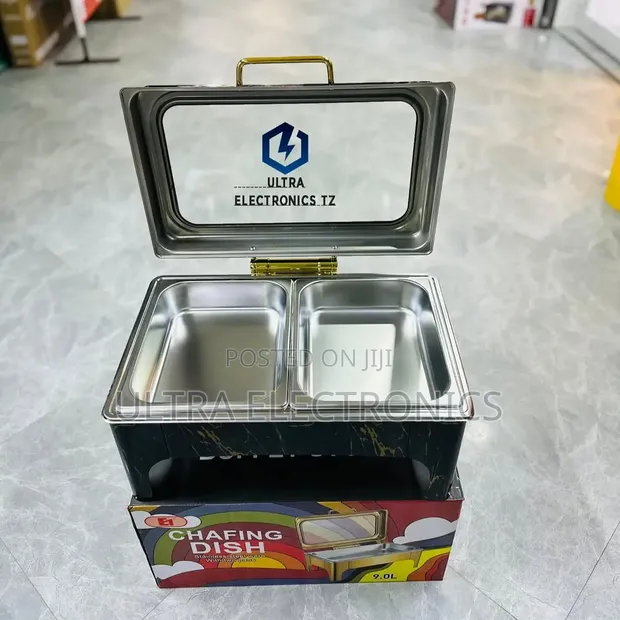 E1 Stainless Steel 9L Saving/Chafing Dish/Buffet Stove - 1