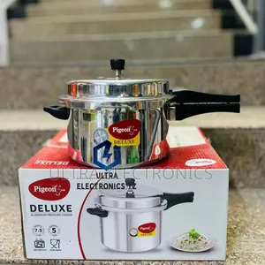 Pigeon Delux Manual Aluminium Pressure Cooker 7.5L