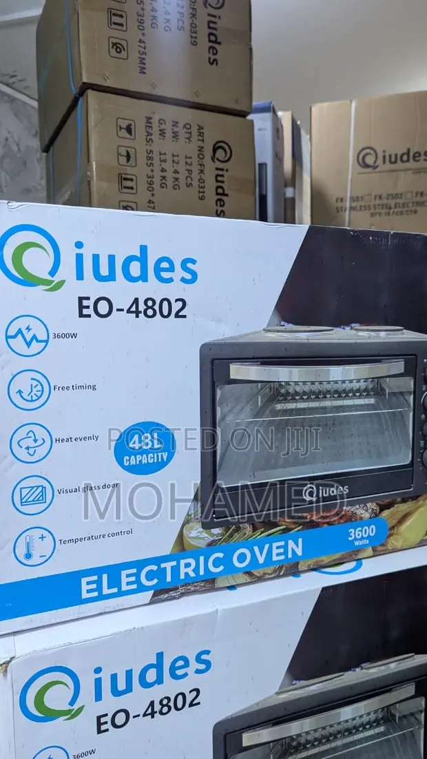 Qiudes Oven with Hot Plate - 1