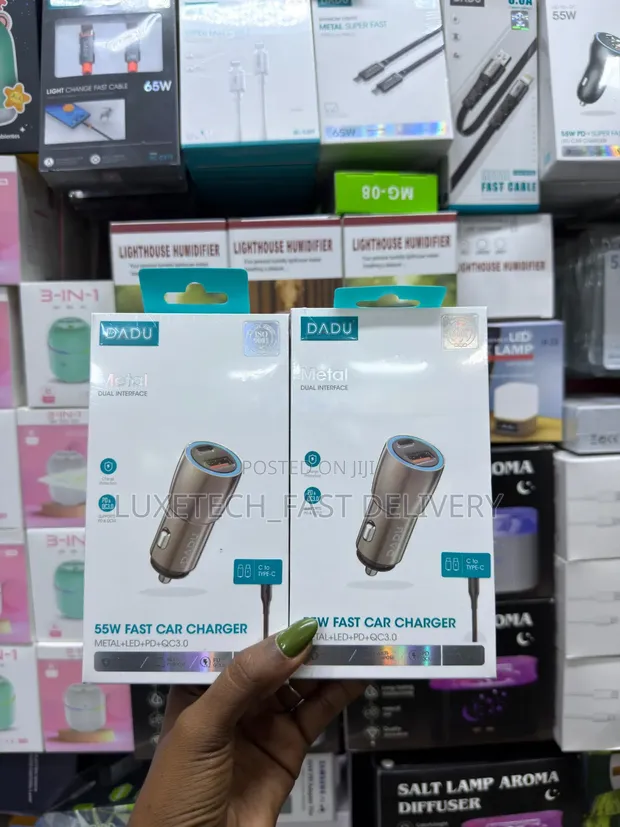 Dadu 55W Dual-Port Fast Car Charger - 1