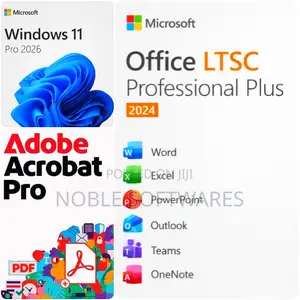 Windows 11 Pro 2026 + MS Office 2024 LTSC + Acrobat Pro