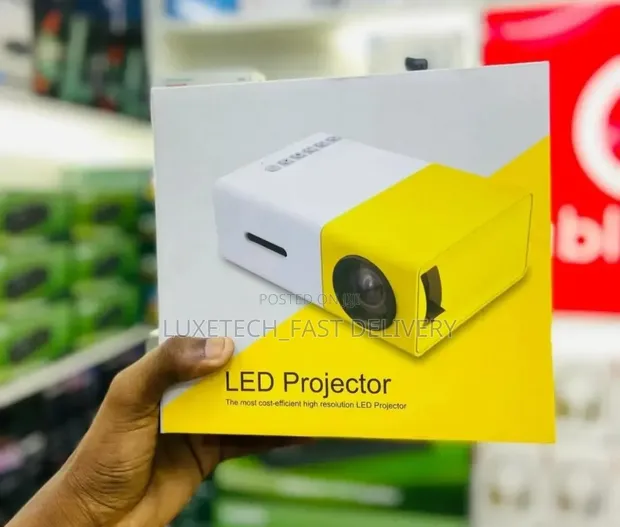 Home Mini LED Portable Pocket Projector YG300 - 1