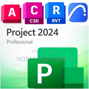 Microsoft Project 2024 Pro + 3D Modeling Software Bundle