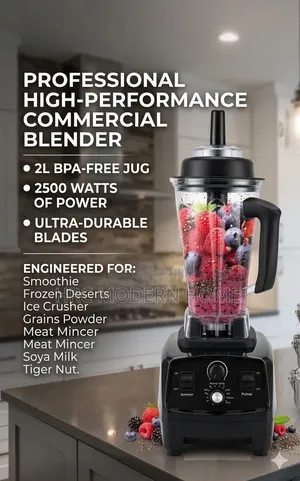 Star Unique Commercial Blender 2500W - Brand New
