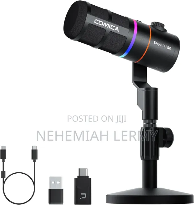 Comica D10 Pro Microphone ya Michezo na Podcast - 1
