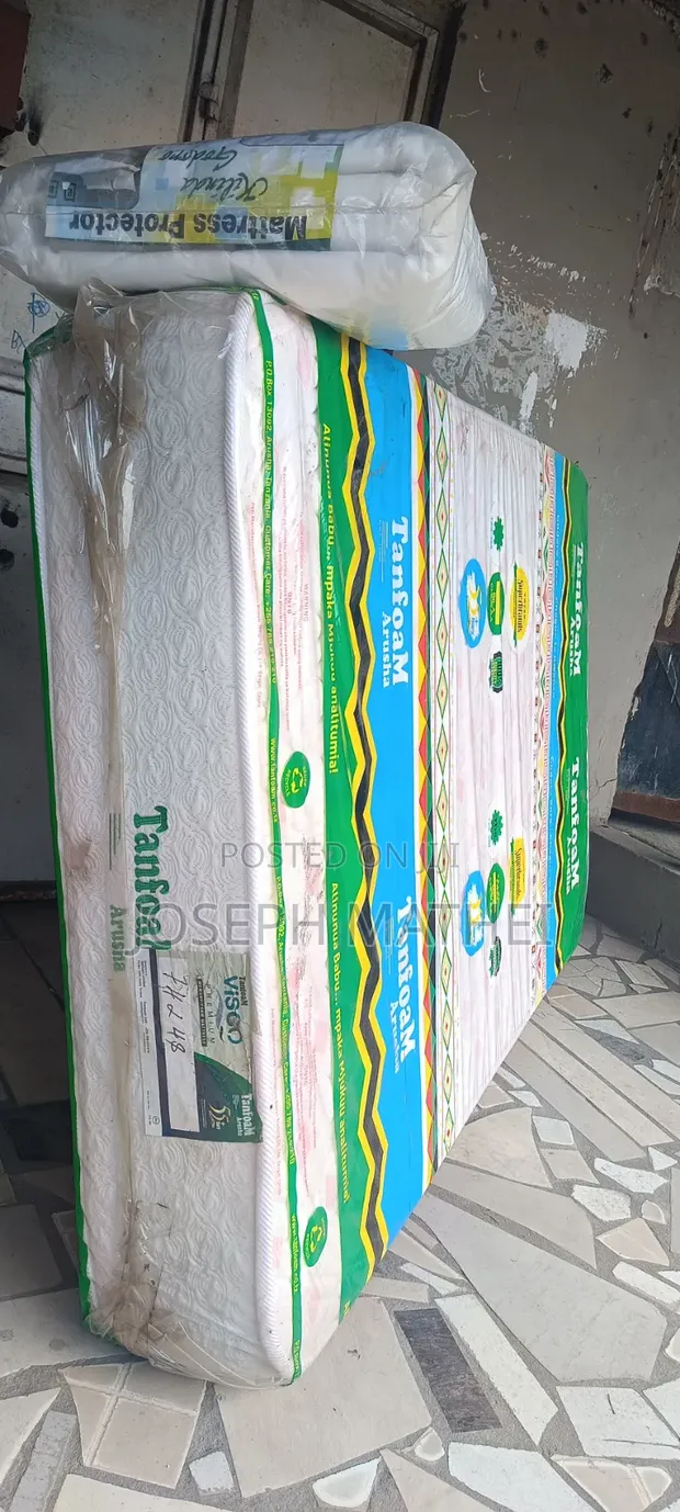 Visco Premium Memory Foam Mattress 4/6 Inch - 1