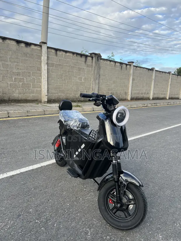 New Electric Motorcycle 2023 Black - 1