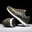 New Balance Men's Leather Sneakers - 4