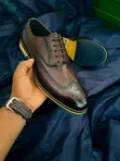 Viatu vya Ngozi vya Clarks kwa Wanaume - Vipya Kabisa - 2
