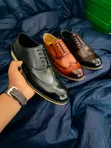 Viatu vya Ngozi vya Clarks kwa Wanaume - Vipya Kabisa - 4