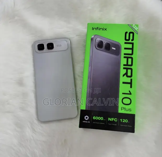 New Infinix Smart 10 128GB Silver - 1