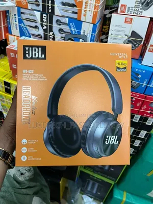 JBL WS-623 Wireless Over-Ear Headphones - Hi-Res Audio, Foldable