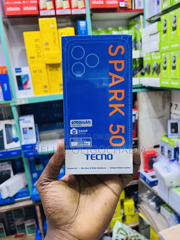 New Tecno Spark 50 128GB Black - 1