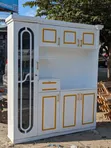 Wood-Mode Kitchen Cabinet with Up and Down Doors - 1
