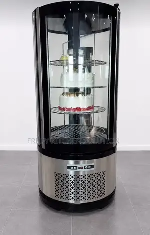 Brand New Vertical Rotating Cake Showcase Display