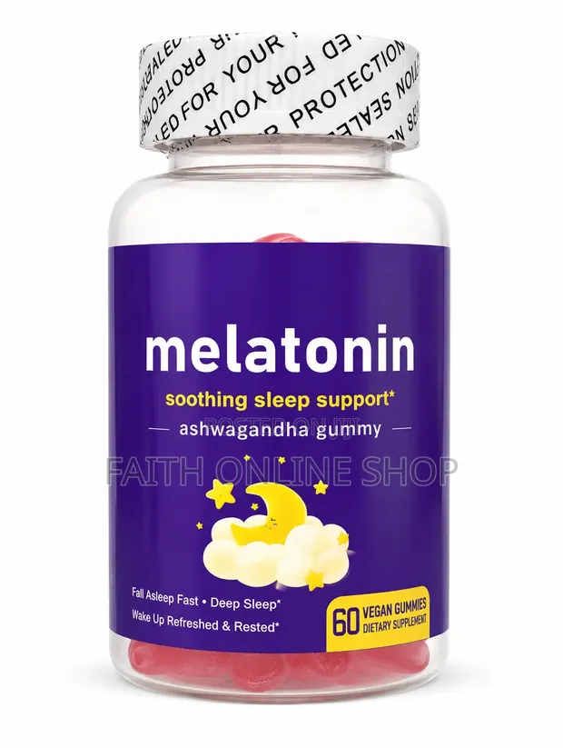 Melatonin Ashwagandha Gummies za Kusaidia Usingizi - 1