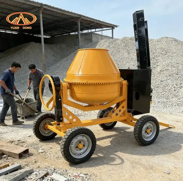 Brand New Diesel Concrete Mixer 500L - 1