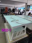 Modern Black Glass Coffee Table - 2