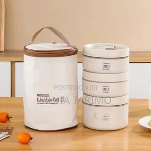 Portable Insulated Lunch Box (3 Pieces)