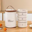 Portable Insulated Lunch Box (3 Pieces) - 1