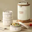 Portable Insulated Lunch Box (3 Pieces) - 2