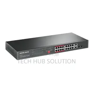 Mercusys MS118CP 16-Port Fast Ethernet PoE+ Switch
