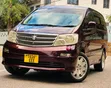 Toyota Alphard 2004 Maroon - 4
