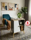 Modern Bedside Table/Side Cabinet - 1