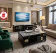 Set ya Kifahari ya Meza ya TV na Meza ya Kahawa Juu ya Marumaru - 4
