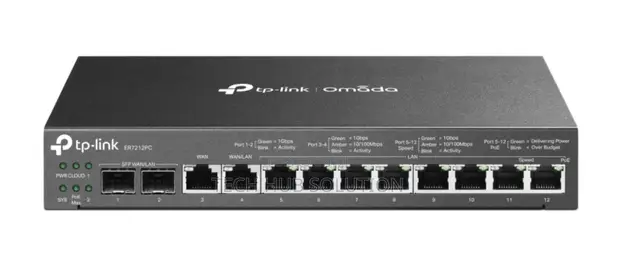 TP-Link Omada ER7212PC All-in-One Gigabit VPN Router - 1