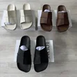 New Loewe Multicolor Leather Sandals - 3