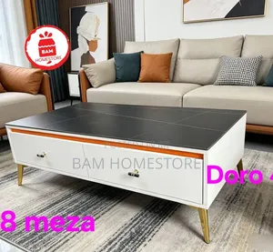 Modern Smart Coffee Table with Storage