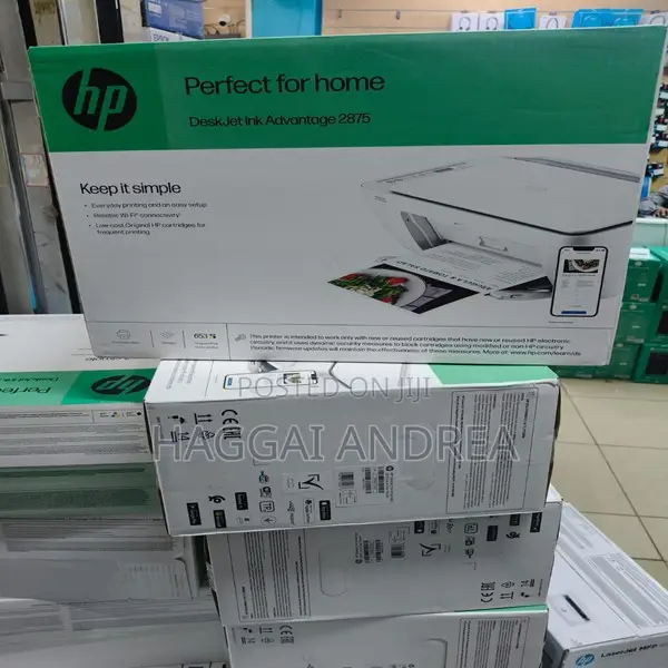 Printeri ya HP DeskJet Ink Advantage 2875 Yote-kwa-Moja - 1