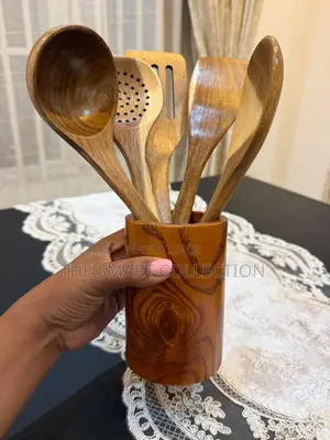 Bamboo Cooking Utensils Set (6pcs)