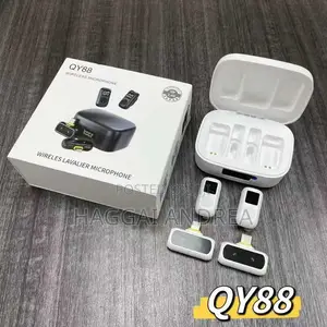 QY88 Wireless Lavalier Microphone