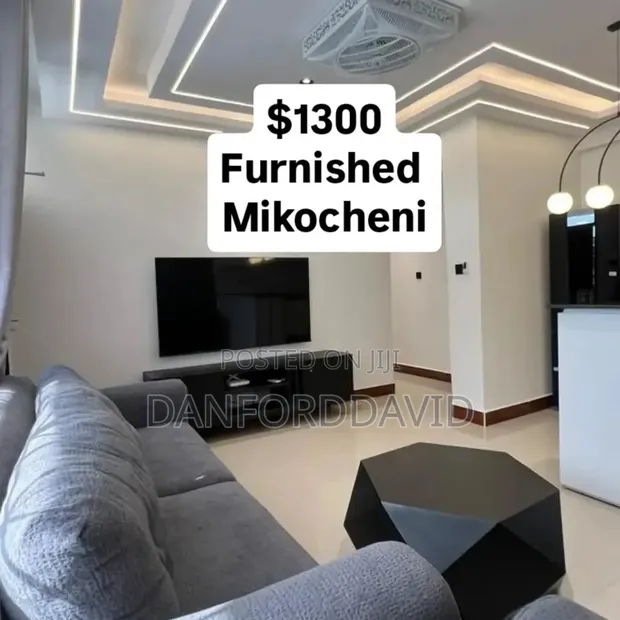 Furnished 2 Bedroom Apartment for Rent in Mikocheni - 1