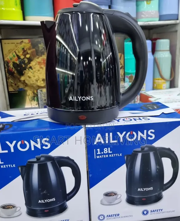 Ailyons 1.8L Electric Water Kettle - Mpya Kabisa - 1