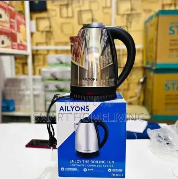 Ailyons FK-0301 Electric Water Kettle - Brand New - 1