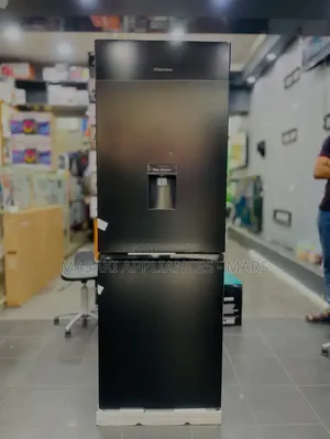 New Hisense Fridge H300bbl-Wd Black with Water Dispenser