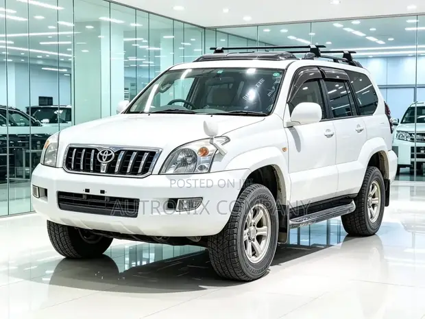 Toyota Land Cruiser Prado 2007 Nyeupe - 1