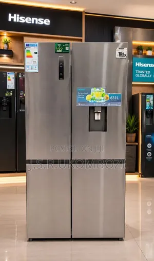 Hisense H800SB Side by Side Refrigerator 631L