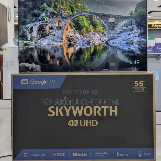 Skyworth 55" UHD Google TV - 1