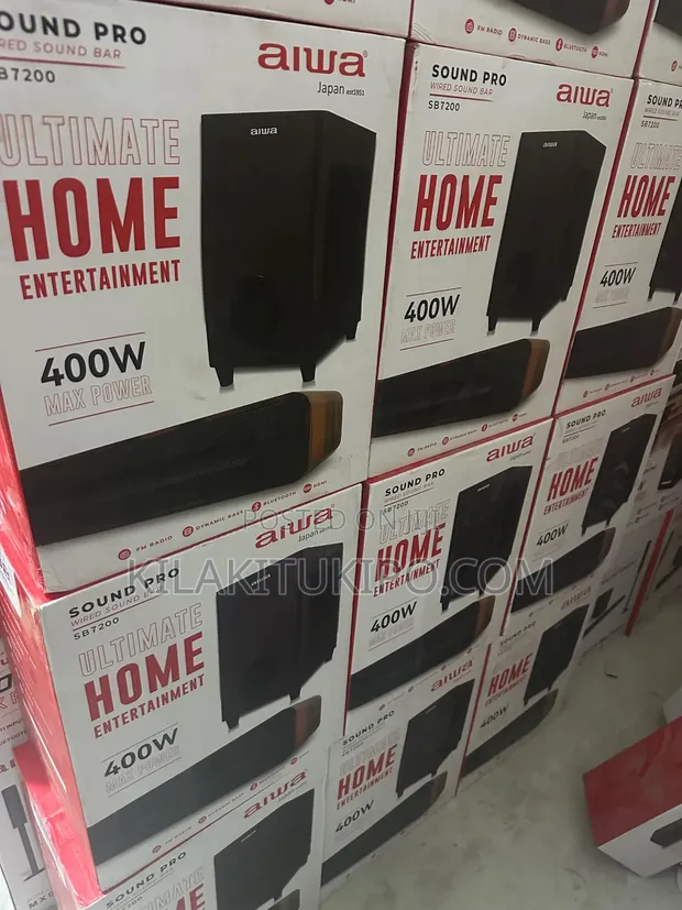 Aiwa 400W Home Sound Bar yenye HDMI & Redio ya FM - 1