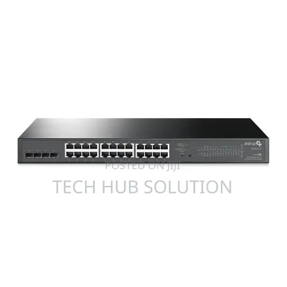 TP-Link TL-SG2428P 24-Port Gigabit Managed PoE+ Switch - 1