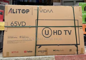 Altius 65-Inch Smart Vidaa Frameless TV