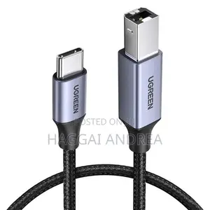 Ugreen US370 USB-C to USB-B Printer Cable - 1m