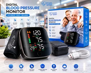 Digital Wrist Blood Pressure Monitor - Automatic BP & Pulse Checker