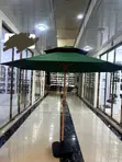 Umbrella ya Kati ya Bustani ya Nje 2.7m - 2