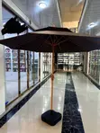Umbrella ya Kati ya Bustani ya Nje 2.7m - 3
